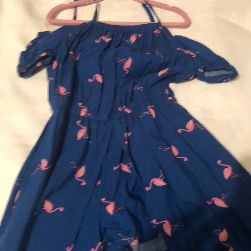 Little girls shorts romper